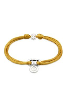 Elli Jewelry Gelang Wanita Perak 925 Hati Kuning Elegan Premium