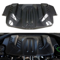 Carbon Fiber Car Engine Hood Cover Protector Panel Guard Plate For BMW F10 M5 2012-2016 F06 F12 F13 M6 2013-2016