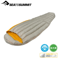 【Sea to Summit 澳洲SP3極輕暖鵝絨睡袋 左開《深灰》】STSASP3-R登山/露營/背包客