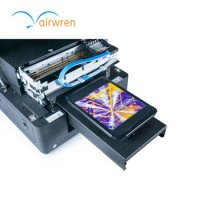 AR-T400 DTG A4 Size Kids Size T shirt Printing Machine 3D Digital Flatbed Garment Printer with Free RIP Software