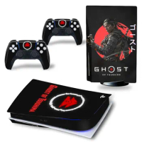 New game Ghost of tsushima Customized Hot sexy ps5 skin sticker for PlayStation 5 console &amp; controller #3854
