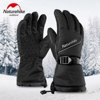 Naturehike挪客冬季保暖滑雪手套男戶外防水女登山騎行防滑耐磨