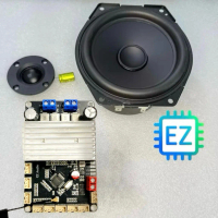 Combo làm loa Mono DSP Sonos 4 inch + mạch EZ100 + treble lụa kèm tụ