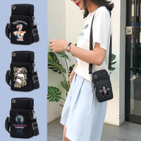 Fashion Mini Sports Bag Fitness Arm Bags Travel Sculpture Print Mobile Phone Wallet Motorola Edge X30/Nokia Universal Case Pouch