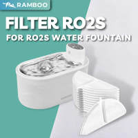 RAMBOO RO2S Water Filter for Wireless Pet Water Fountain