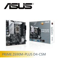 華碩 PRIME Z690M-PLUS D4-CSM 主機板+美光 D4 16G/3200 記憶體