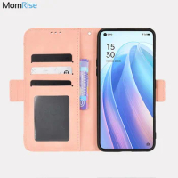 Wallet Cases For OPPO Reno 7 Pro 5G Case Magnetic Closure Book Flip Cover For OPPO Reno 7 Leather Card Holder Phone Bags