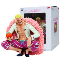 ฟิกเกอร์อนิเมะวันพีซ ขนาด 15 ซม. ตัวละคร: โอกา ชิบูกาย (Donquixote Doflamingo), ฟิกเกอร์แอคชั่น, คอล