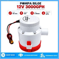 Bilge Pump 3000 GPH Pompa Celup Kapal 3000 Gph Submersible Pump