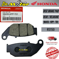 HONDA RS150 RS 150R RS 150 RSX150 RSX Rear Belakang Brake Disc Pad Brek BRAK Lining Lening Ori HONDA