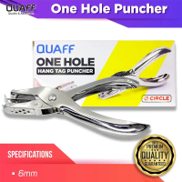 Hang Tag Satu Lubang Puncher 3mm / 6mm Tiket Puncher Circle Metal Single Hand Held Hole Punch