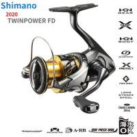 Original 2020 Shimano Twin Power Twinpower FD C2000S 2500 2500SHG C3000 4000 C5000XG Jigger Saltwater Spinning Fishing Reel