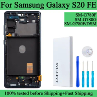 SM-G780F G780F/DSM G780G Premium Second-hand Lcd For Samsung Galaxy S20 FE Display Touch Screen Digitizer Panel Assembly Screen