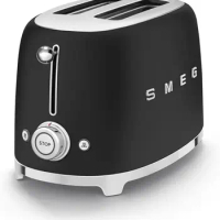 SMEG 2 Slice Retro Toaster (Matte Black)