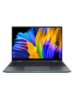 Zenbook 14 Flip OLED โน๊ตบุ๊ค (14", Intel Core i7, RAM 16GB, 1TB, Pine Grey) รุ่น UP5401ZA-KN701WS