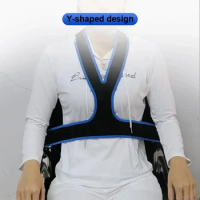 Perforated Wheelchair Seat Belt Anti-dumping Elastic Fixed Restraint Safty Belt For Disabled Patient Elderly Medical Accessories