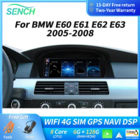 SENCH 1920*720 8.8'' Linux Android Touch For BMW E60 E61 E62 E90 E92 E93 2005-2012 BT Wireless+Wired Carplay Car Monitor
