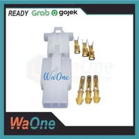 Socket Konektor 3 Pin Male/Female 3pin Soket Kabel Motor Skun Set Kecil Female