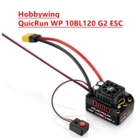 Hobbywing QuicRun WP 10BL120 120A G2 ESC Brushless Electronic Speed Controller waterproof For Short course truck,Monster truck