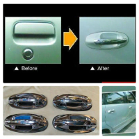 HANDLE PINTU TARIK CHROME AVANZA / XENIA NEW / VVTI ( 2004 - 2011 )