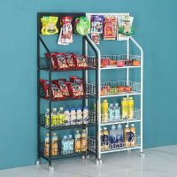 便利店貨架展示架飲料多層零食超市商用帶掛鉤食品小賣部玩具置物