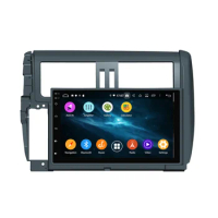 9" 2 Din PX6 Android 9.0 Car Multimedia Player For Toyota Prado 2010-2013 Audio 6 Core Canbus 4G+64G Stereo Car Radio DSP