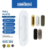 MB DEKKSON Pull Plate Gagang Pintu Geser PP 012 - Satin Stainless