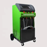 FCS-6800L LCD SCREEN Fuel Intake System Flush Machine 5-in-1 engine carbon deposit cleaning machine