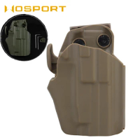 Universal tactical quick release holster, hunting waist holster, Glock quick release holster, suitable for G26 P99C G2 G27 G30