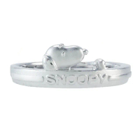 【2sweet 甜蜜約定】SNOOPY史努比純銀戒指(SNOOPY史努比銀飾)