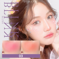 OUKEYA BLINK BLINK BLUSH โอกิยะ บลิงค์ บลิงค์ บลัช บลัชออน 2 ช่อง พร้อมชิมเมอร์เพิ่มความเป็นประกายให