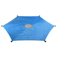 Trampoline Sun Shade Cover Waterproof Oxford Outdoor Trampoline Sunshade Foldable Sun Protection Trampolines Canopy Anti-UV For