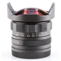 Pixco APS-C CL-Mil7528N 7.5mm F2.8 Fish-eye Wide Angle Lens Suit for Canon EF-M Mount EOS M M2 M3 M10