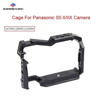Camera Full Cage Protective Case for Panasonic LUMIX S5 II / S5 IIX For NATO Mount Gimbal Stabilizer