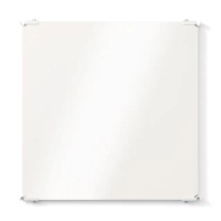 【MUJI 無印良品】SUS追加棚/鋼製/亮面淺灰/42/9S(大型家具配送)