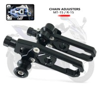 For YAMAHA R15 V3 MT-15 MT15 MT 15 2019-2022 2021 Motorcycle Chain Adjusters Tensioners Catena with Swingarm Swing Arm Spool
