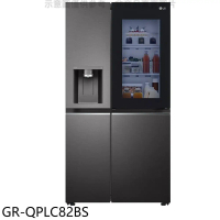 LG樂金【GR-QPLC82BS】734公升敲敲看自動製冰門外取冰取水冰箱(含標準安裝)(商品卡2200元)