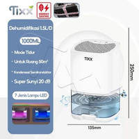 SKY - TIXX Dehumidifier Kamar Dehumidifier Air Purifier 2 in 1 Dehumidifier Serap Lembab Dan Jamur R