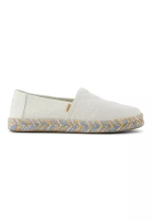 TOMS Toms Women Alpargata Rope 2.0 White Onyx Textured Denim