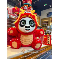 ตุ๊กตาเต่ามังกร ของเล่น ลิขสิทธิ์ Universal Studios Beijing Daigou Kung Fu Panda Po เหมาะสำหรับเด็ก 