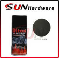 Pilox DITON HI Temp 150 CC Black Hitam Pilox Pylox Cat Semprot Anti Panas Knalpot