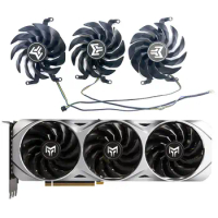 3 fans suitable for GALAX GeForce RTX3060 3060ti 3070 3070ti 3080 3080ti 3090 METALTOP OC graphics card replacement fan T129215S