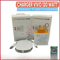 Charger VIVO T1 5G V23 V21 V25 V27 V29 V30 X70 Original 100% Flash Charge 44 Watt / 66 Watt / 80 Wat