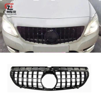 ABS Material Diamond GT Style Car Front Bumper Grille For Mercedes Benz B Class W246 B180 B200 B260 2012-2014 Car grills