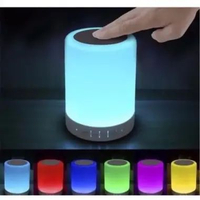 LAMPION - Smart Touch Lamp Bluetooth Speaker CL-671 M9 Lampu Tidur Sentuh LED Warna Warni