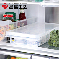 【韓國昌信生活】INTRAY冰箱可抽格式透明收納扁盒-23cm