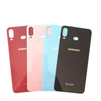 For Samsung Galaxy A6s SM-G6200 back Glass battery cover Rear Door Housing Panel Case Replacement