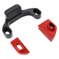 Car Modification Shifter Stop Gap Removal Shift Stop Bushing Bracket For 2015-2023 WRX with STI Short Shifter installed