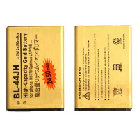 Seasonye 10pcs/lot 2450mAh BL-44JH Gold Replacement Battery For LG MS770 Optimus L7 P700 P705 Optimu