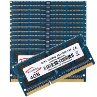 DDR3L RAM 10X4GB 1333MHz 1600MHz brand new low voltage 1.35V PC3-12800 Notebook memory SODIMM 204-pin non-ECC 1.35V